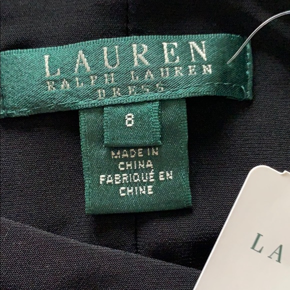 Ralph Lauren Black Dress. NWT - Picture 5 of 8